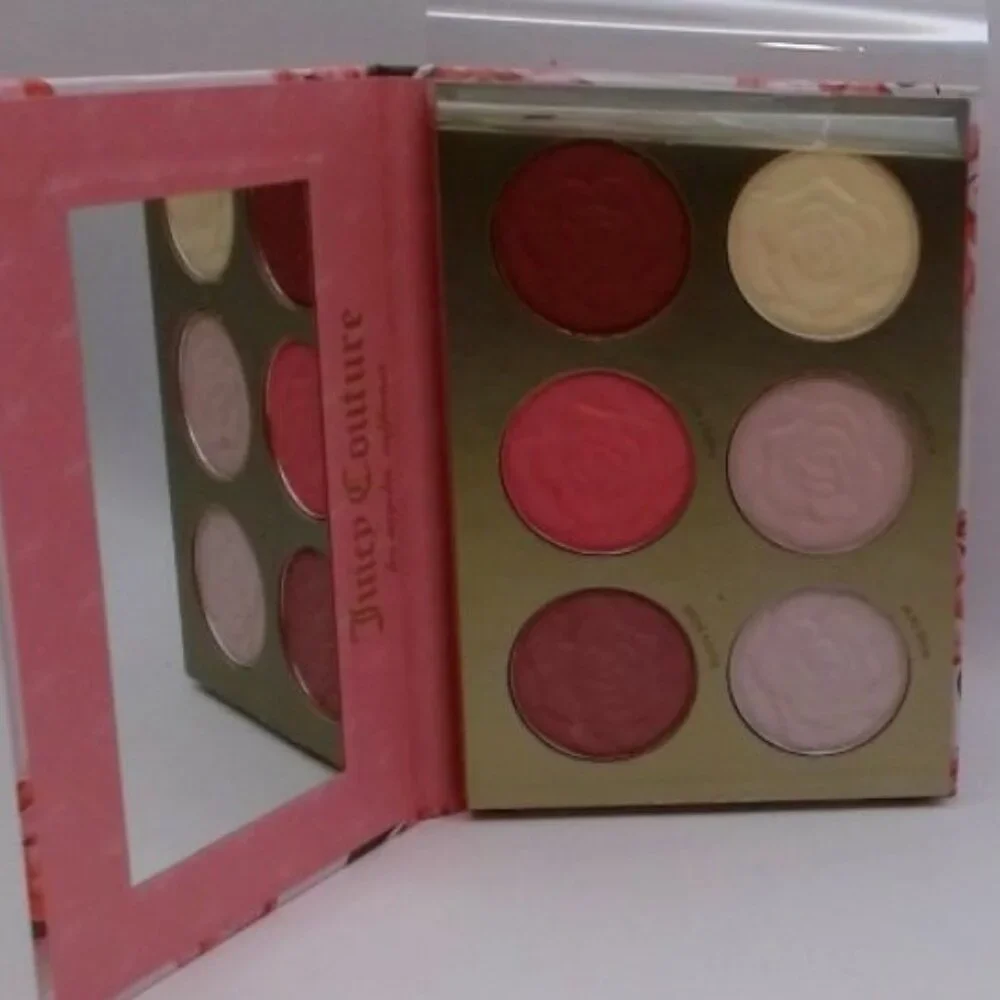 PaletteJuicy Couture - Rosy Complexion Palette, Bush & Highlighter,6 Colors,BNIB
